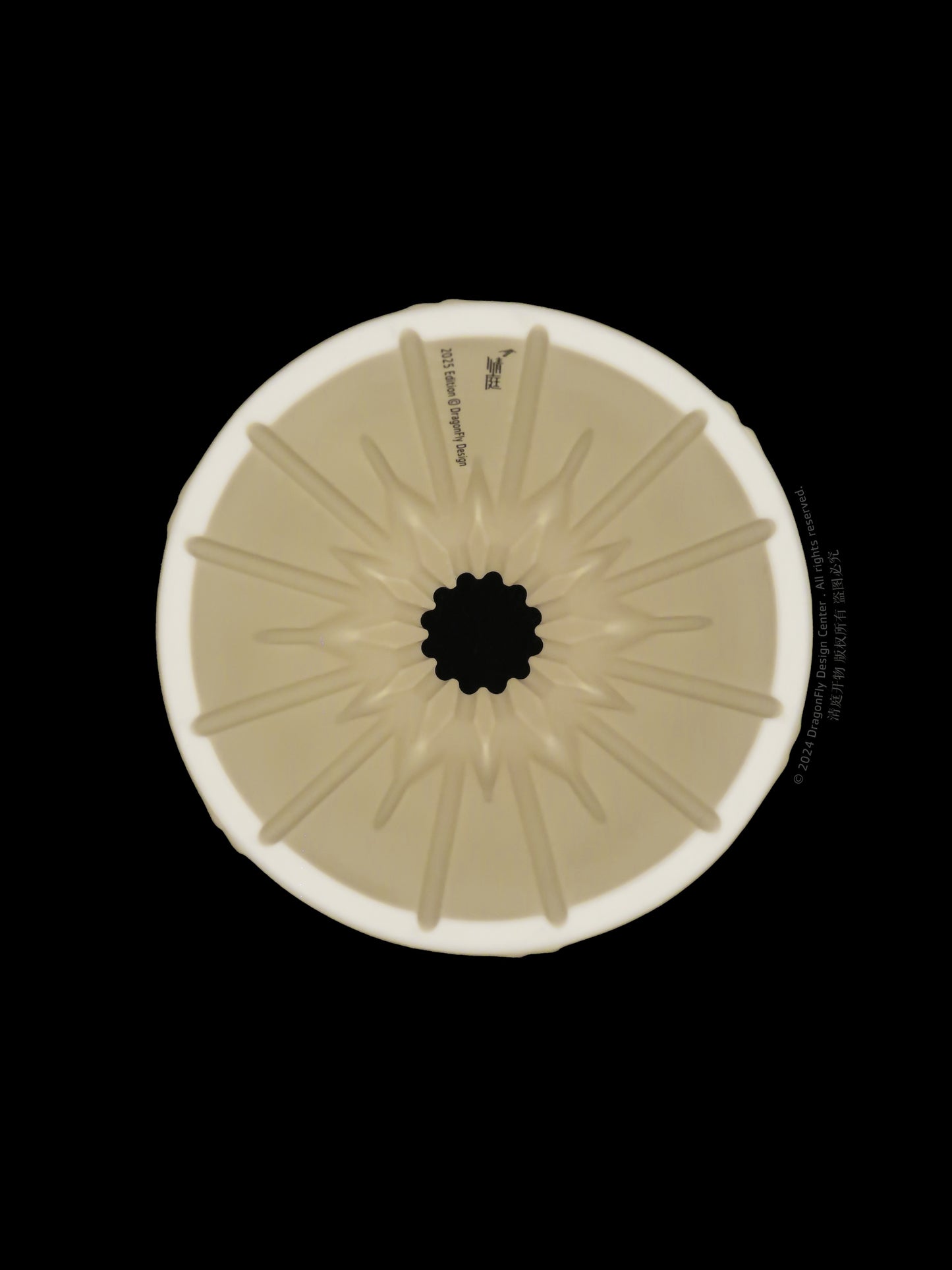 "Mountain Path" MP62 Dripper (with Coffee Flower Groove) | DragonFly Design Center