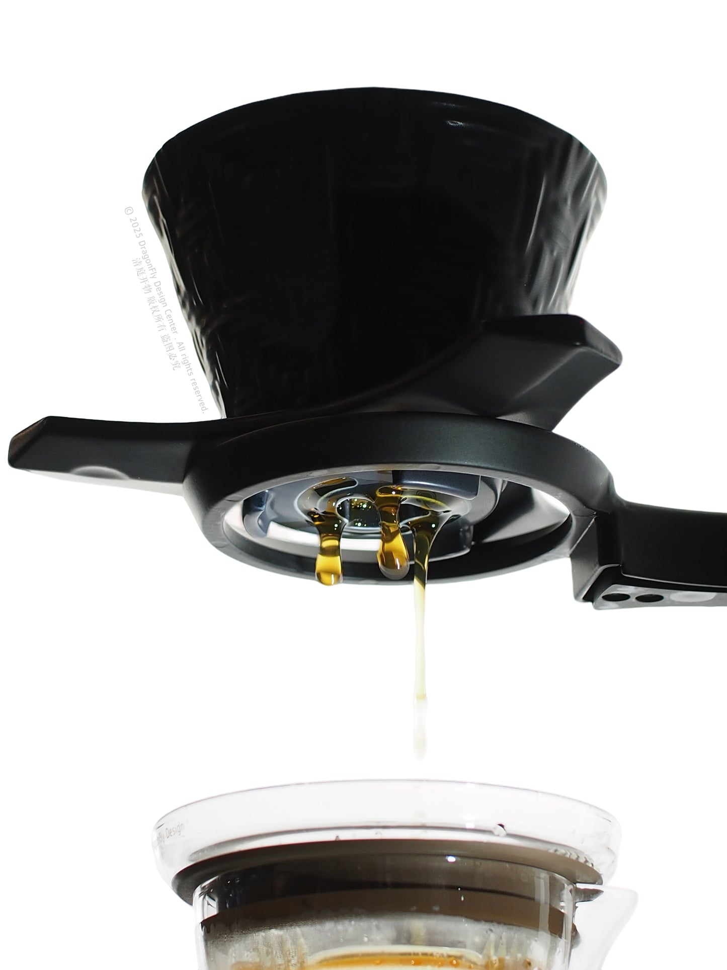 Tri- Spin FS Flat Dripper with Stand | DragonFly Design Center