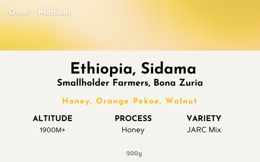 Sidama - Ethiopia | Honey, JARC Mix [Omni / Medium]