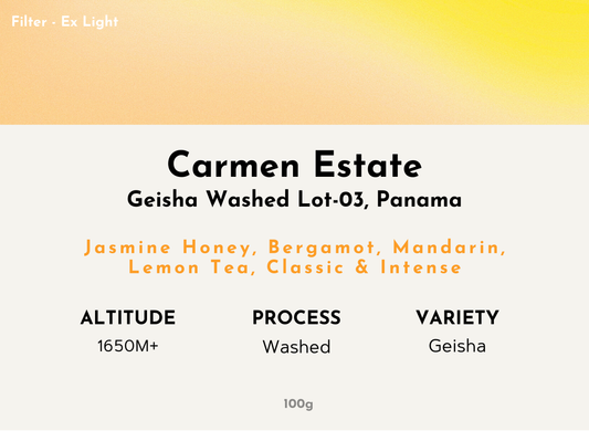 Carmen - Panama | Washed, Geisha [Filter / Ex Light]