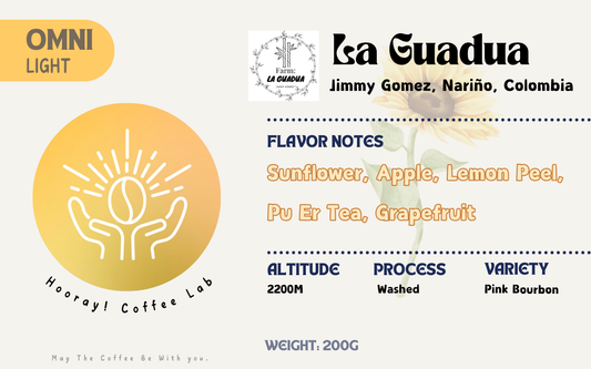 La Guadua - Colombia | Washed, Pink Bourbon [Omni]