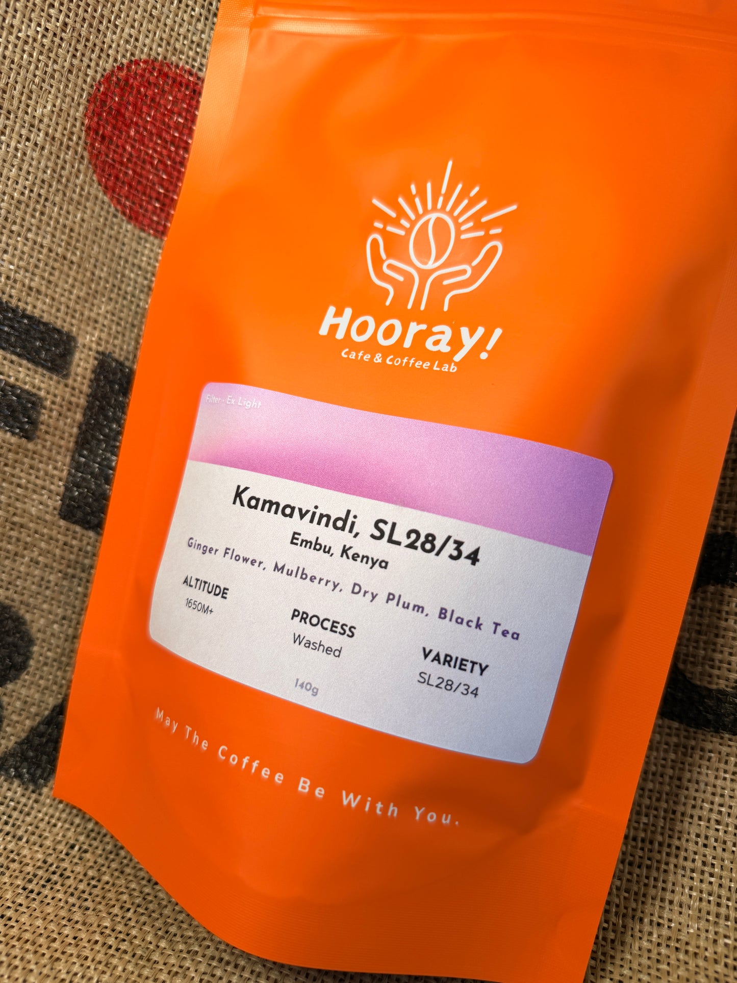 Kamavindi - Kenya | Traditional Washed , SL28/34 [Filter / Ex Light]
