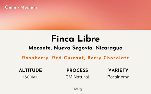 Finca Libre - Nicaragua | CM Natural, Parainema [Omni / Medium]