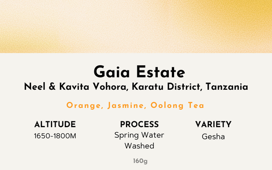 Gaia Estate - Tanzania | Spring Water Washed, Gesha [Omni]