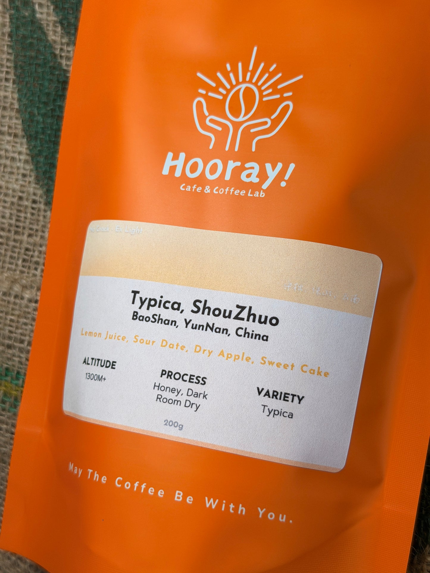 Shouzhuo Agriculture - YunNan | Honey DRD, Typica [No Crack / Ex Light]